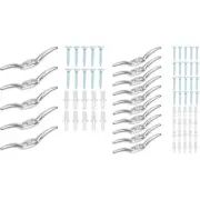 Window Blind Clip Curtain Positioning Hook Set Curtain Fixing Hook for Household