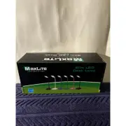MaxLite Slim LED Desk Lamp with USB Port Adjustable Neck White
