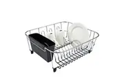 Dline Dish Drainer Black Sm 36.5x32.5x14.5cm