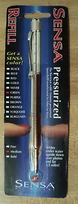 SENSA Fisher made Pressurized Space Ink Pen Refills Red & Green Medium pt. NASA