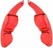 Szwaldaper for Skoda, for Scala, for Superb, for Combi RS Iv, for Scout, for Octavia, for Fabia VRS MK3, for Kamiq Car Steering Wheel Extend Shifters Gear Paddles Car Shift Paddle(Red)