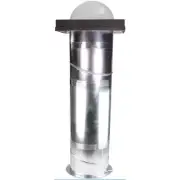 SUN-TEK Tubular Skylight Kit 10" Leak Proof Dome Impact Resistant W/ Hardware