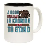 A Good Photograph Is Knowing Where To Stand Mug Cup