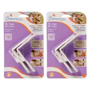 4x Dreambaby Baby/Toddler Safety/Protection Cabinet/Drawer Angle Lock/Latch WHT