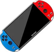 Classic Video Game Console, TV System, 7-Inch High-Definition Display, Control Mode, Built-in Stereo Sound, Retro Entertainment for Arcade Nostalgia Home Travel