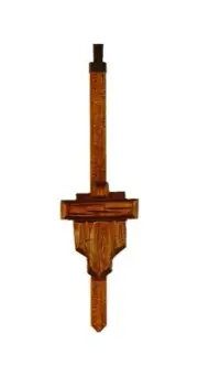 Cuckoo Clock Pendulum hand carved 9.0405.05 NEW