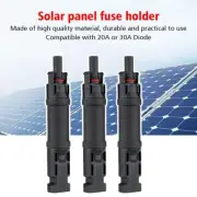 Solar Panel Fuse-Holder And-Fuse 20/30A Waterproof Inline M1I0