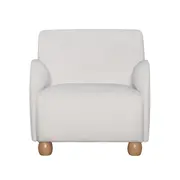 [Sleeping Giant] Alto Boucle Ivory Accent Chair