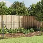Wire Mesh Fence with Spike Anchors Anthracite 1.1x10 m vidaXL