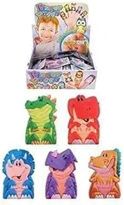 12 x Dinosaur Finger Puppets