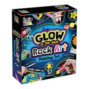 Craft For Kids Glow In The Dark Rock Art Kids/Children DIY Painting Kit 8y+