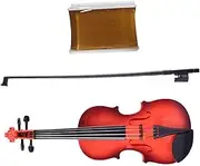 Kisangel 1 Set String Simulation Violin for Realistic Musical Instrument Adornment Delicate Miniature Decoration for Desktop for