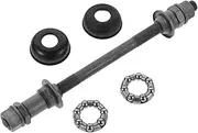 MUELODSIC 1sets Mountain Bike Rear Axle Quick Release Base Grey Finish High Load Capacity for Cycling