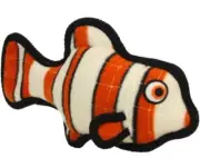 Tuffy Ocean Creature Orange Fish Dog Toy