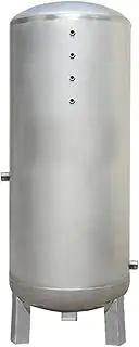 Large Carbon Steel Pressure Tank, Pressure Booster Tank for Pump Pumps, Pressure Vessel for Well Pumps, 66/79/103 Gallons Vertical Pressure Water Tank for Wells/Industrial Cleaning (200L/52