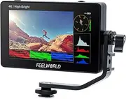FEELWORLD F6 Prox 6 Inch 1600nit Hight Bright DSLR Touch Screen DSLR Camera Field Monitor with F970 External