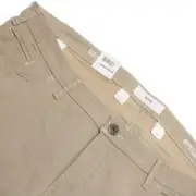 Brax NWT 5 Pocket Jean Cut Pants Hi-Flex Size 40 US Chuck in Beige Cotton Blend