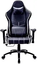 Gaming Chair ，Ergonomic Office Chair Desk Chair with Lumbar Support Flip Up Arms Headrest PU Leather Executive High Back Computer Chair for Adults Women Men