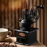 Retro Manual Coffee Grinder Portable Ferris Wheel Coffee Bean Grinder Profess...