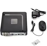 H.265+ Security 4 Channel Surveillance Video Recorder, 4CH 1080P CCTV DVR Recorder