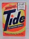 Tide Intensied Detergent 1960's Vintage Unopened Box 1lb 14oz "A Gift For You"