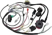 Vuzmode ATV 150Cc 200Cc 250CC Ignition Coil Set Wiring Harness Wiring Rectifier ATV Soleno?Spark Plug Quad Pit Dirt Bike Buggy Go Kart Kits Engine Ignition Coil Pack