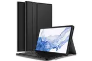 Samsung Galaxy Tab S8 Ultra SM- X900 /X906 2022 14.6 inch Bluetooth Keyboard Case, Tab SM-T870 T875 T876B Folio Leather Cover Case with Detachable Wireless Bluetooth Keyboard