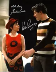 Doctor Who Autograph: JACKIE LANE & PETER PURVES (Celestial) Signed Photo