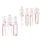 Fashion Drawing Template Rulers Transparent for Pattern Makers suits Tailors