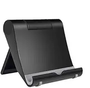 2 Pack Adjustable Tablet Stand - Compatible with Fire HD 8, 10 & 7, Samsung Galaxy Tab A7, A8, S5e & Kindle Paperwhite - E-Reader Desktop Holder