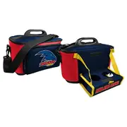 Adelaide Crows AFL Lunch Cooler Bag With Drink Tray Table