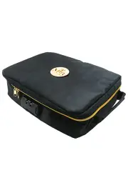 My Toy Box Black Satin Lockable Sex Toy Storage Case