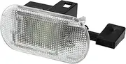 X AUTOHAUX Interior Trunk Light Courtesy Footwell Boot Lamp No.1J0947301 for VW Touareg 2011-2017 ABS PC White