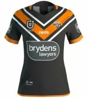 Wests Tigers Home Jersey Women's Sizes 8 - 16 Available Ladies NRL ISC SALE 20
