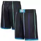 Charlotte Hornets Mitchell & Ness '92 NBA Swingman Shorts - Black