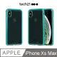 英國Tech 21超衝擊EVO CHECK防撞軟質格紋保護殼-iPhone Xs Max-透綠