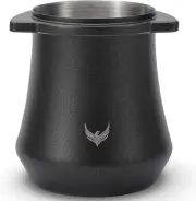 54mm Coffee Bean Dosing Cup Stainless Steel Espresso Dose With Black