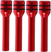 MAGICLULU 4pcs Car Door Lock Knobs Aluminum Alloy Vehicle Interior Lock Pins Enhance Car Security Auto Door Pull Decor for Multiple Automobile