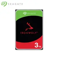 在飛比找momo購物網優惠-【SEAGATE 希捷】IronWolf 3TB 3.5吋 