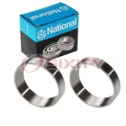 2 pc National Rear Axle Differential Bearing Races for 1955 Fargo FC3B Panel ka