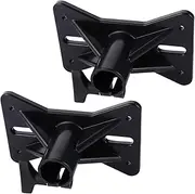Heavy Duty Tripod Speaker Stand Black Speaker Mounting Bracket with Wide Tray Load Capacity for Use