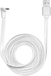 for Arlo Camera Charger Outdoor/Indoor, Power Cord for Arlo Pro, for Arlo Pro 2, for Arlo GO, Weatherproof Outdoor Charging Cable, USB Power Cable Without Plug (2M)