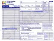 250 Color Custom / Garage Repair / Estimate / Quote / Proposal Carbonless Form