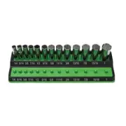 3/8" Peg Socket Holder, sae, green PSH38S-GRN MECHANIC'S TIME SAVERS PSH38S-GRN