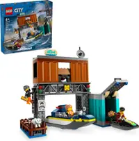 在飛比找有閑購物優惠-電積系 樂高 LEGO 60417 警察快艇和壞蛋藏身處 C