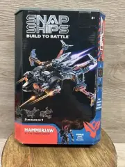 Snap Ships Build to Battle KOMPLEX Hammerjaw K.L.A.W. Gunship 3-in-1 Build NEW!