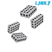 LABLT 2 Matched Pair 2-4-6 Blocks 23 Holes .0002" Machinist Precision 246 Jig