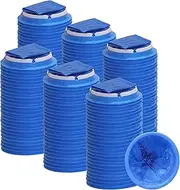 MP MOZZPAK Vomit Bags Disposable – 200 Pack 1000ml Barf Leak Resistant, Medical Grade, Portable Emesis Bags, Puke, Throw Up, Nausea for Travel Motion Sickness, Car & Aircraft, Kids, Taxi, Blue