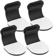 SHINEOFI 4Pcs Self Adhesive Charging Port Plugs Dust USB Port Covers for Prevent Humidity Lint Easy to Install Durable Protection for Mobile Devices