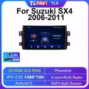 2006-2011 For Suzuki SX4 Auto Carplay Car Radio Player Multimedia GPS Navigation
